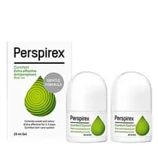 Desodorante Roll Antitranspirante Perspirex Para Homens (Pacote Com 2) Conforto Proteção De Odor Mulheres Suor E Contra