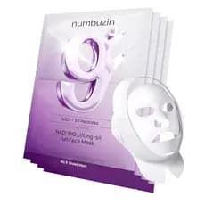Completo Para Faixa De Pele & amp ; Peptídeo De Duas Peças NAD + Máscara Lifting Facial 4 numbuzin Suave , Colágeno BIO