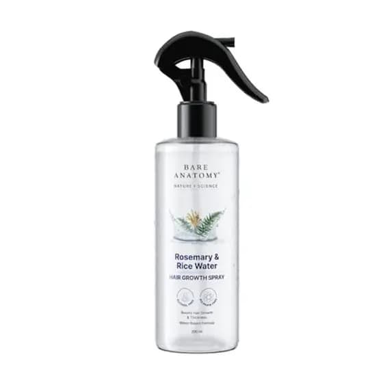 Queda De Cabelo Com Espessura De Alecrim | 100 % & amp ; De Água Nua Extrato De Spray Sem Grãos Para Controles Suaves ,
