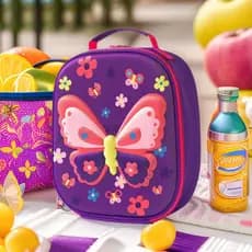EVA laminado 3D desenho animado lancheira infantil doce menina unicórnio lanches portáteis lancheira de frutas bolsa FPP