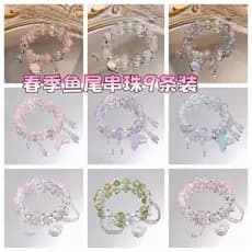 pulseira pulseira feminina Primavera mar concha estrela pulseira cristal frisado Design Original pulseira Cultural criat