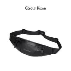 CALOTIY KIONE Bolsa de cintura masculina moderna bolsa transversal bolsa de peito bolsa transversal bolsa de peito mochi
