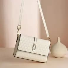 bolsa transversal feminino bolsa feminina Bolsa de verão feminina 2026 novo estilo na moda bolsa de ombro couro macio pe