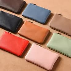 carteira masculina carteira masculina com ziper Bolsa de moedas com zíper, Mini bolsa pequena, nova carteira pequena, po