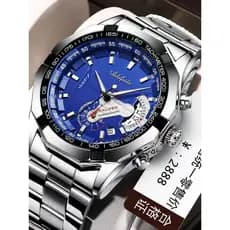 relogio masculino Moda relógio mecânico automático masculino oco turbilhão à prova dwaterproof água relógio masculino ca