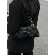 bolsa transversal feminino Bolsa 2024 High-End estilo ocidental nicho Design saco feminino novo estilo de venda quente p