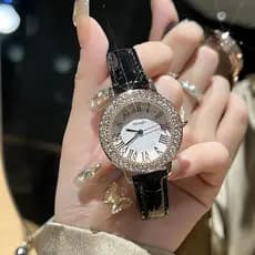 relogio feminino luxo relogio feminino pequeno delicado 2024 novo estilo relógio senhoras na moda luz luxo nicho estudan