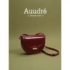 Bolsa bolsa transversal feminino Bolsa Auudre Super Hot estilo ocidental vermelha para axilas