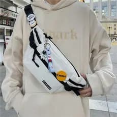 Bolsa de cintura masculina de alta qualidade para celular 2026 novo estilo ao ar livre feminino high-end elegante multif
