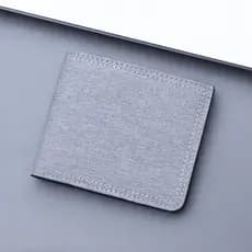 carteira masculina com ziper carteira masculina JOLIZEON Carteira masculina de lona curta carteira masculina com zíper c