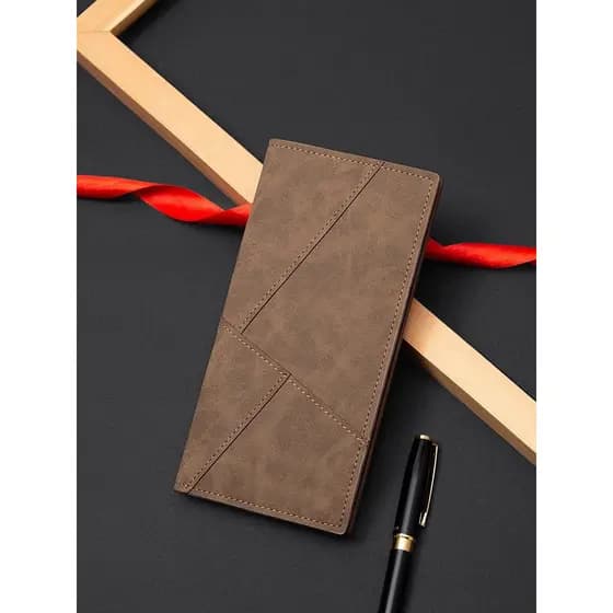 carteira masculina com ziper carteira masculina 2025 novo estilo presente de aniversário titular do cartão de grande cap