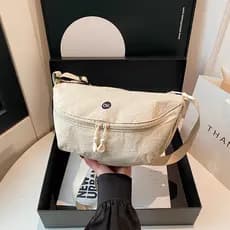 Saco de bolinho feminino 2026 novo estilo versão coreana All-Match Casual grande capacidade Commuter leve Cross-corpo sa