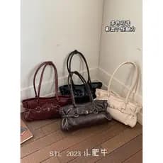 Bolsa bolsa feminina Luz de luxo Retro High-End axila saco feminino 2026 novo estilo quente menina estilo bolsa ombro gr