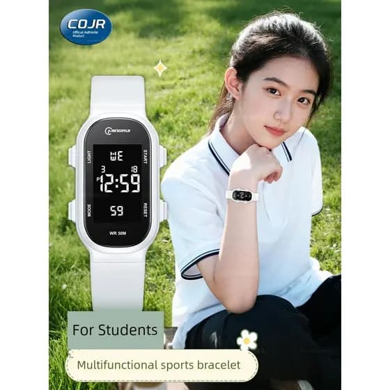 relogio feminino luxo relogio feminino pequeno Relógio feminino para estudantes do ensino médio, pulseira esportiva espe