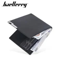 carteira masculina carteira masculina com ziper Carteira masculina curta multi-cartão Casual carteira masculina juventud