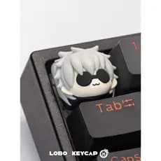 Feitiço lutando por trás!Gojo Go Unique Keycap Teclado Mecânico Keycap Keycap Keycap Keycap