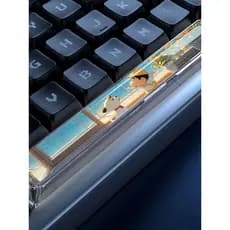 Espaço Keycap único Crayon Shin-Chan personalizado único criativo dos desenhos animados bonito teclado mecânico epóxi 6.