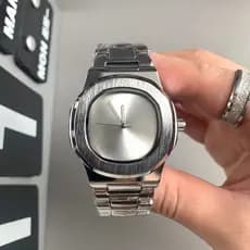 relogio masculino Sem logotipo relógio quadrado masculino cobrindo antigo único moda All-Match Casual minimalista High-E