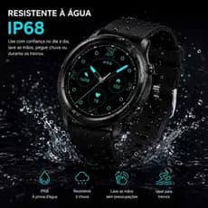 Smartwatch PEJE Original | Elegante, Esportivo e Funcional | Ideal para Presente | IP68 + Saúde + Notificações zw12 peje