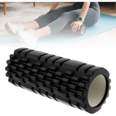 Rolo de Massagem Foam Roller 30 x 8 cm em EVA/PVC para Liberação Miofascial, Pilates e Yoga