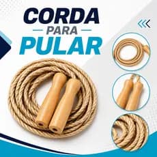 Pula Corda Infantil em Sisal Corda de Pular Brinquedo Infantil