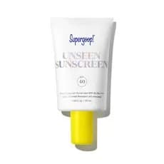 Supergoop! Protetor Solar Invisível - FPS 40 - Protetor Solar Facial Transparente e Invisível + Amplo Espectro + Primer