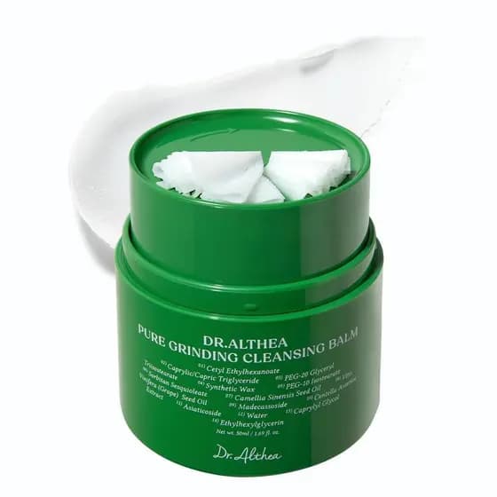 Bálsamo Esfoliante Dr.AltheaPure | Óleo de Maquiagem Higênico de Aplicação Única com Madecassoside | Textura de Sorvete
