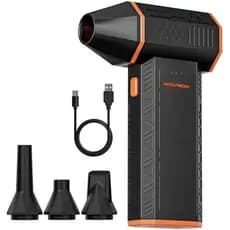 Espanador De Ar Comprimido WOLFBOX MegaFlow 50-110000espanador Elétrico De Super Potência Rpm , Mini Soprador Ajustável