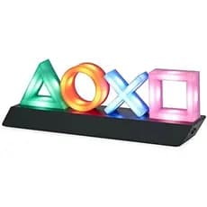 Paladone Playstation Controller Icons Light Com 3 Modos De Luz-Som Reativo , Phasing Dinâmico E Modo Padrão-Acessórios P