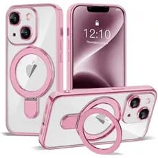 Compatível Com Capa Para iPhone 17 Suporte De Anel Magnético [Mag-Safe] [Protetor De Lente De Câmera Completa] De Telefo