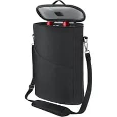 Bolsa Térmica para Duas Garrafas de Vinho, à prova de vazamentos, com forro isolante, bolsa de presente para vinho, com