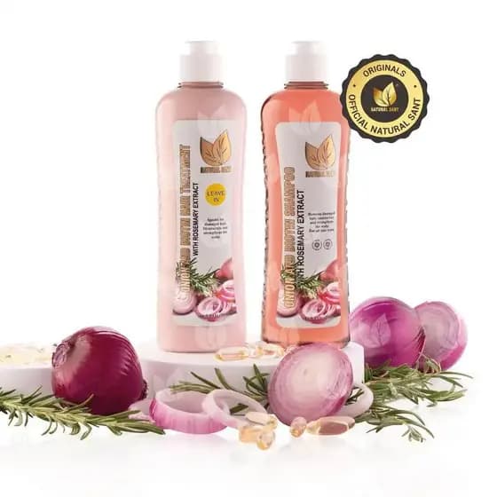 Shampoo e Tratamento SantOnion, Alecrim e Biotina (16 fl oz/500 ml) Condicionador Restaurador