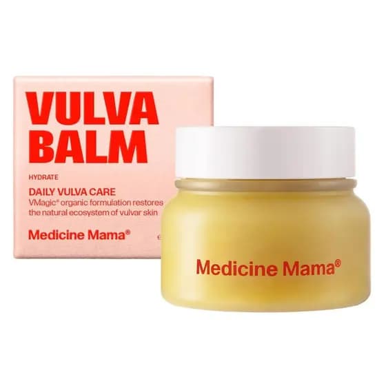 VMAGICbyMedicineMamaBálsamo Orgânico para a Vulva – Cuidado Íntimo, Suporte para a Menopausa – Alivia a Secura, Coceira
