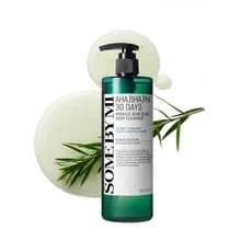 SOMEBYMIAHABHAPHA30DaysMiracleAcneClearBodyCleanser13.5oz – Sabonete Corporal para Acne com Ácido Salicílico e Óleo de M