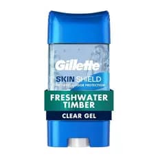 Desodorante Antitranspirante Masculino Gillette, Proteção Antitranspirante de 72 Horas, Contém Bactérias com Vitamina E,