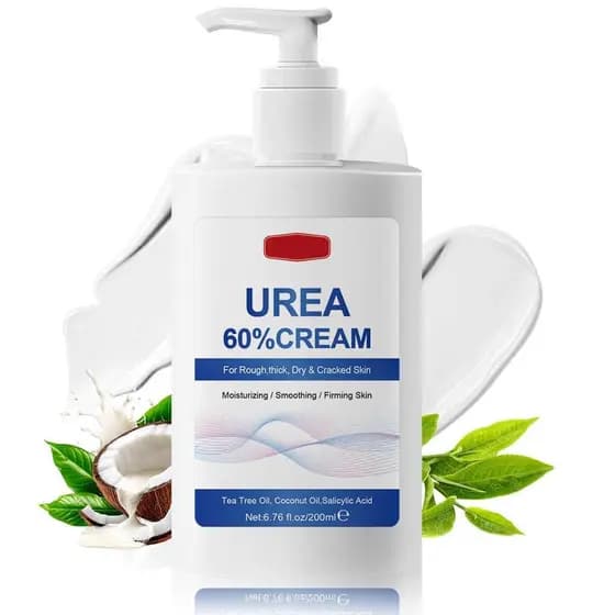 NovaCharm 60% Ureia para os Pés, Ureia de Máxima Potência para os Pés, Loção para os Pés para Calcanhares Rachados, Mãos