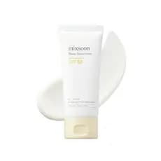 Protetor solar mixsoon Doudou - Textura leve e respirável, FPS50, Protetor solar facial coreano, Sem resíduos, Não pegaj