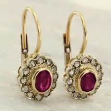 Brincos Pendentes Geométricos Dourados Luxuosos e Elegantes para Mulheres, com Zircônia Sintética, Brincos de Moda para