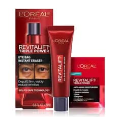 L'Oréal Paris Revitalift Produto para Remoção Instantânea de Bolsas nos Olhos, Produto para Cuidado e Firmeza das Bolsas