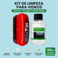 Escova para limpeza de película de óleo em carros + limpador de película de óleo 170ml, nova versão atualizada de 2026