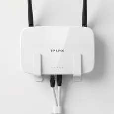 Suporte Roteador E Modem Parede Sem Furo Fita 3M Organizador Wifi Universal