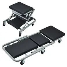 Placa reclinável dobrável para reparo de automóveis, 120cm, dupla utilização, espessada, reparo, cadeira reclinável, mul