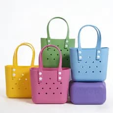 Eva Hole Bag Lunch Bag Verão Praia Bolsa Feminina de Venda Quente Bolsa Simples Bolsa de Praia