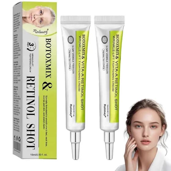 Botoxmix&Vita-ARetinolShotWrinkle-LiftTightening, RolimeyWrinkle-LiftTightening, levanta e firma a pele de forma eficaz,