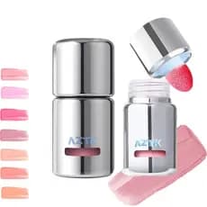 Blush Líquido Aztk, Blush Líquido Aztk Jelly Color, Blush, Loção de Blush com Aplicador de Esponja, Alta Pigmentação, Lo