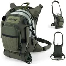Mochila de Pesca com Mosca Goture, Mochila Leve para Armazenamento de Equipamentos, Bolsa de Pesca com Mosca com Cinta d