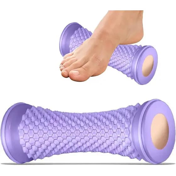 Massageador de Pés, Rolo de Yoga, Bastão Massageador Muscular para Relaxamento de Pés, Mãos e Pernas, Massageador Manual