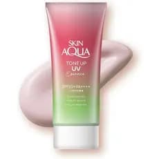 Skin Aqua Protetor Solar Tonificante UV Essence 2.82oz(80g) - Happiness Aura Rose (Rosa, Sem Fragrância)
