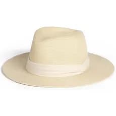 Chapéu Panamá de Palha com Aba Larga FURTALK para Mulheres e Homens, Chapéu Fedora de Verão para Praia, Chapéu de Palha