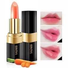 (Compre Um, Leve Outro Grátis) Batom Mágico Nutritivo Cor de Cenoura que Muda de Cor, Brilho Labial Hidratante Natural,